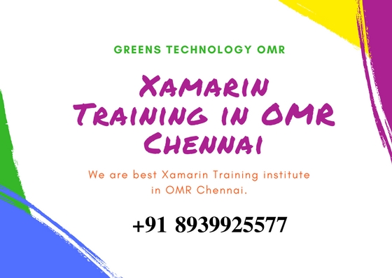 Xamarin Training in OMR Chennai